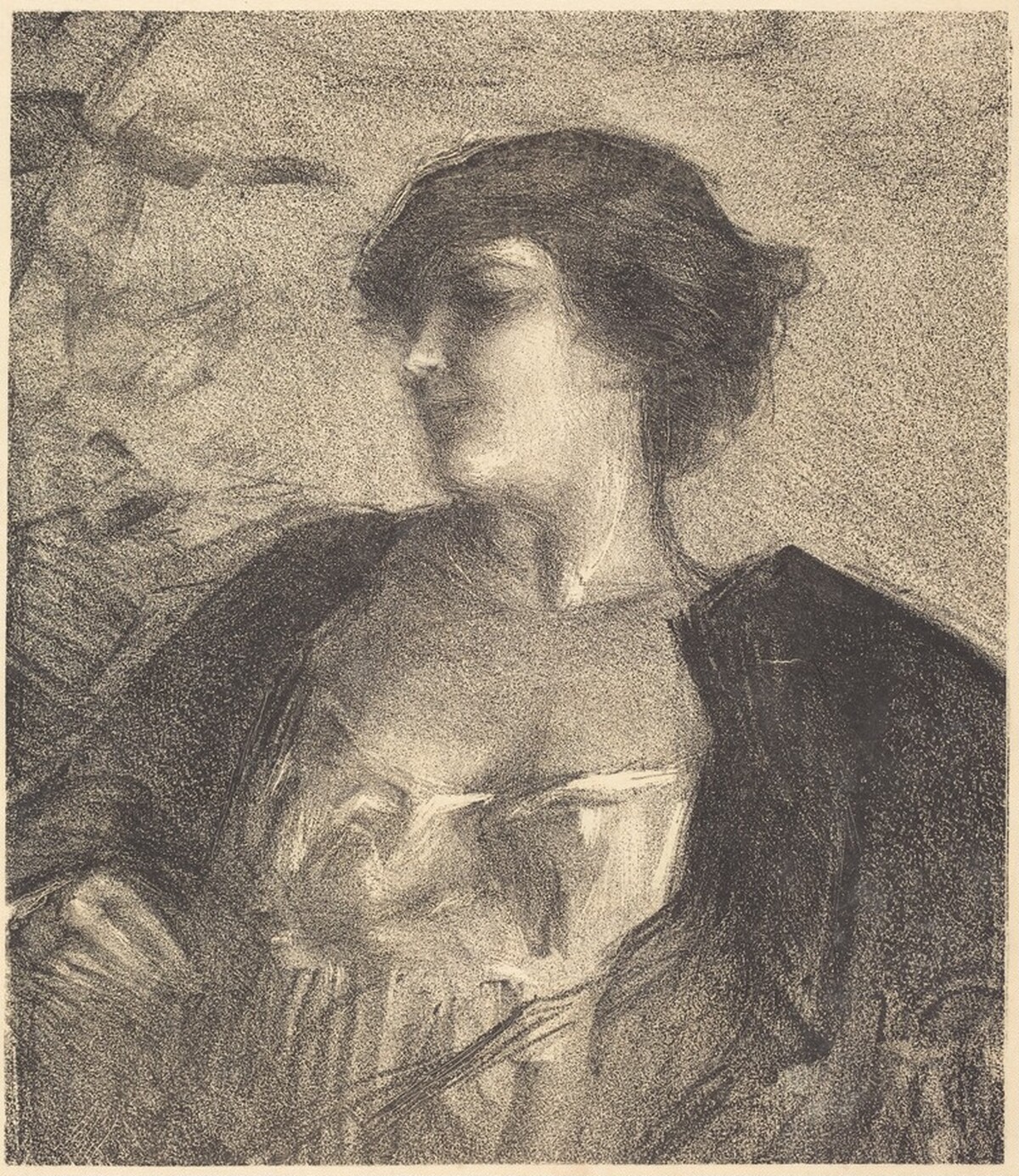 Melancholy by Albert Belleroche