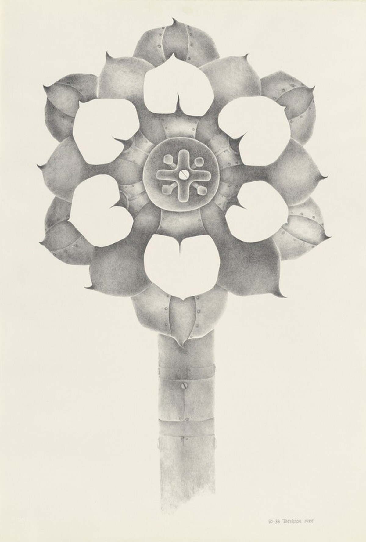 Tenth Stone by Lee Bontecou