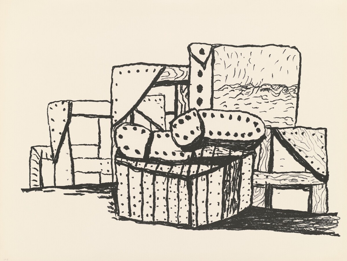 Studio Forms [special proof] by Philip Guston