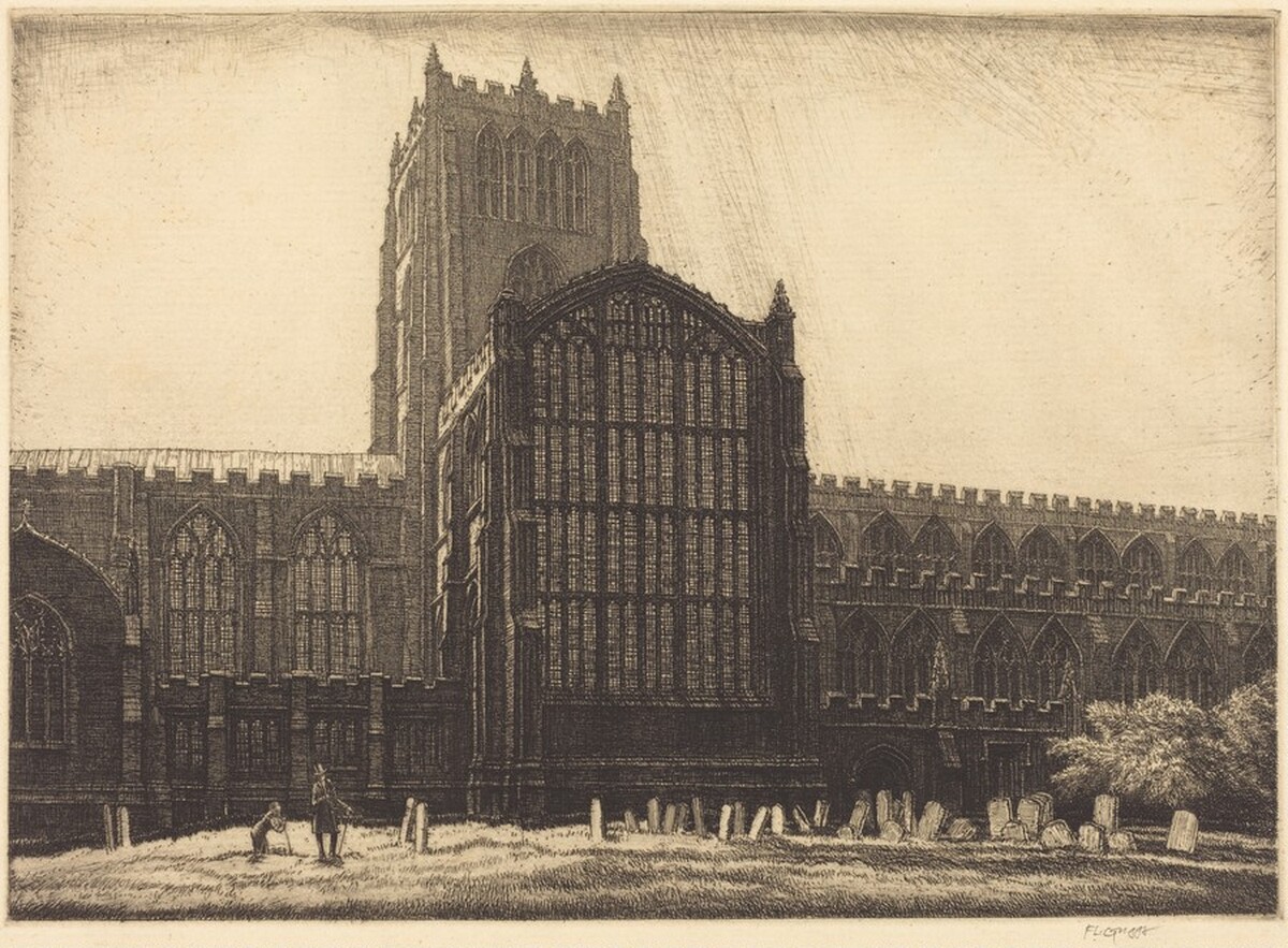 St. Mary's, Nottingham by F.L. Griggs