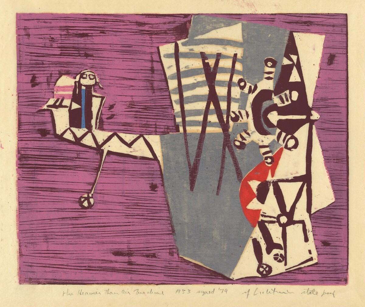 The Heavier-than-Air Machine by Roy Lichtenstein
