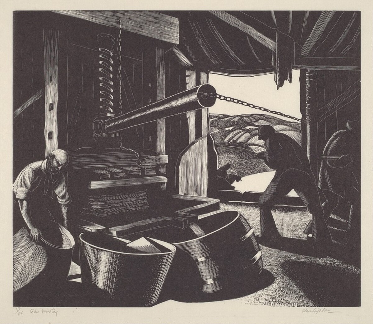 Cider Making by Clare Leighton