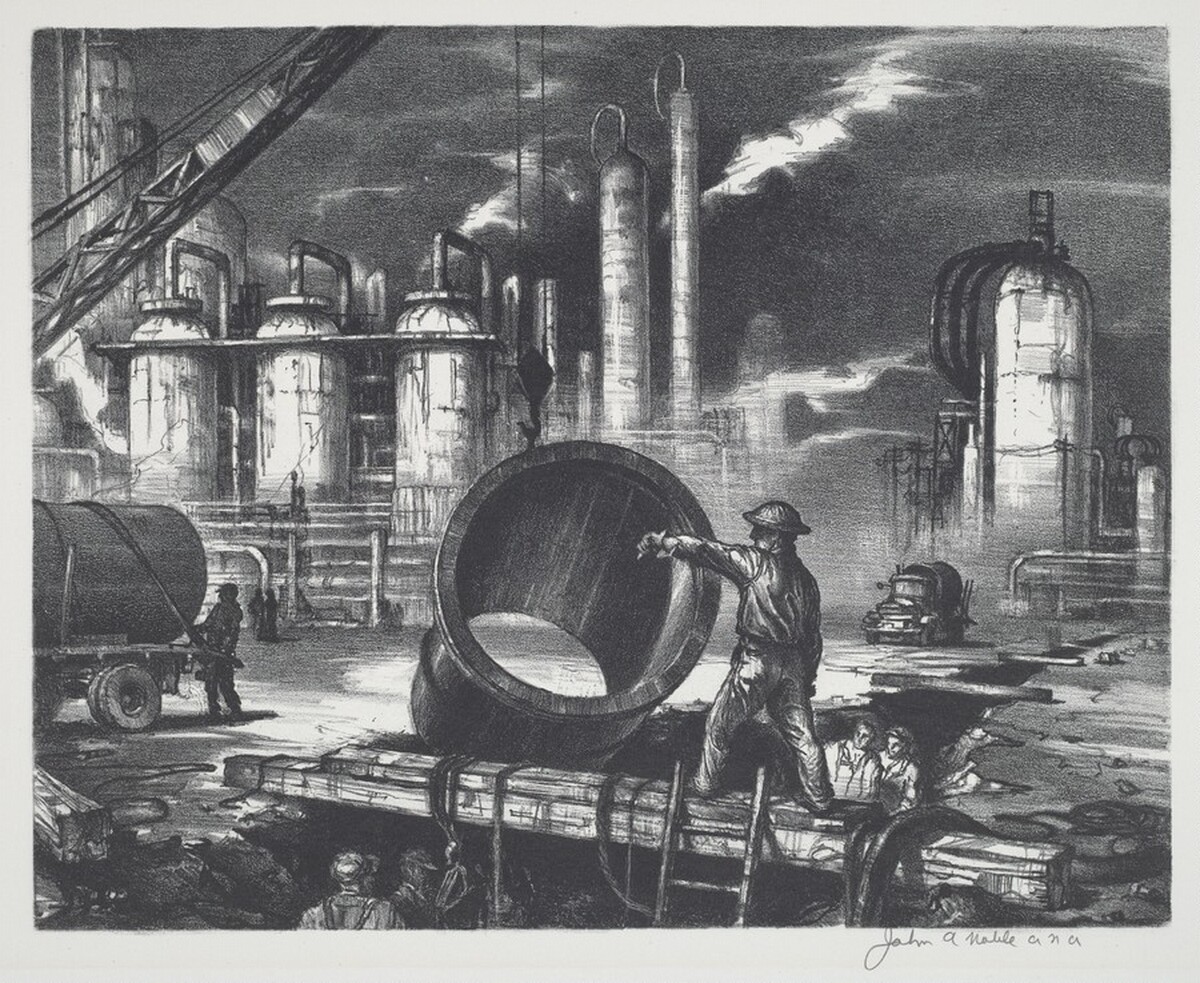 Cast Iron Pipe by John A. Noble
