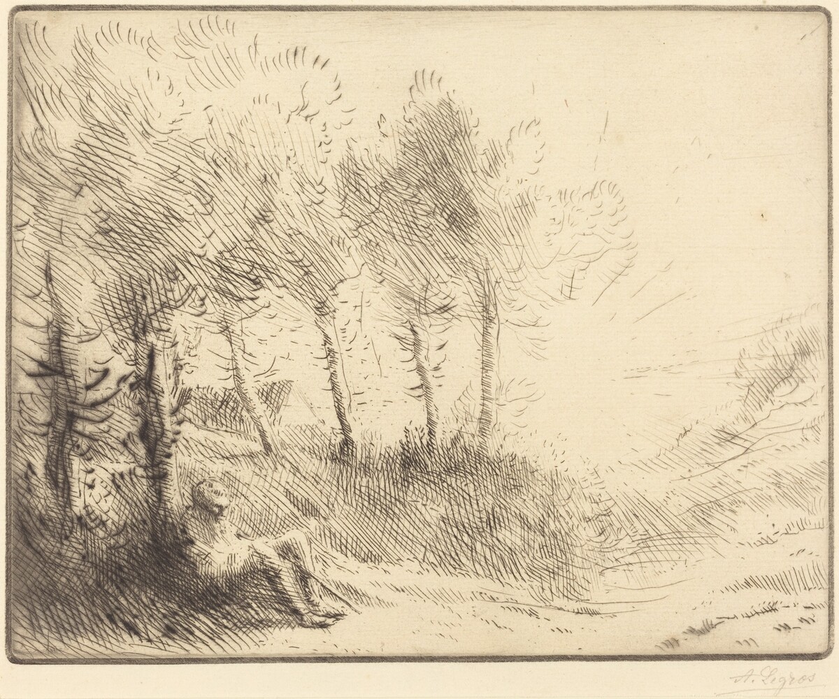 Landscape (Paysage) by Alphonse Legros