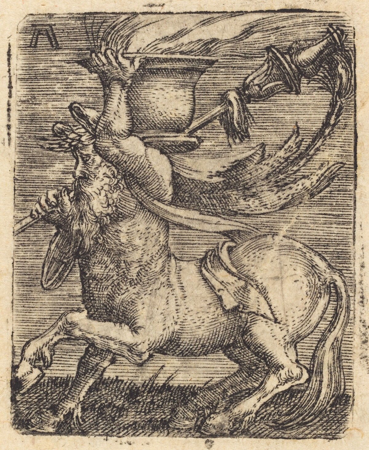 Centaur with a Vase by Albrecht Altdorfer