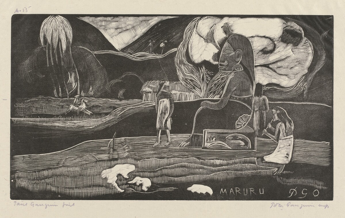 Maruru (Thank You) by Paul Gauguin
