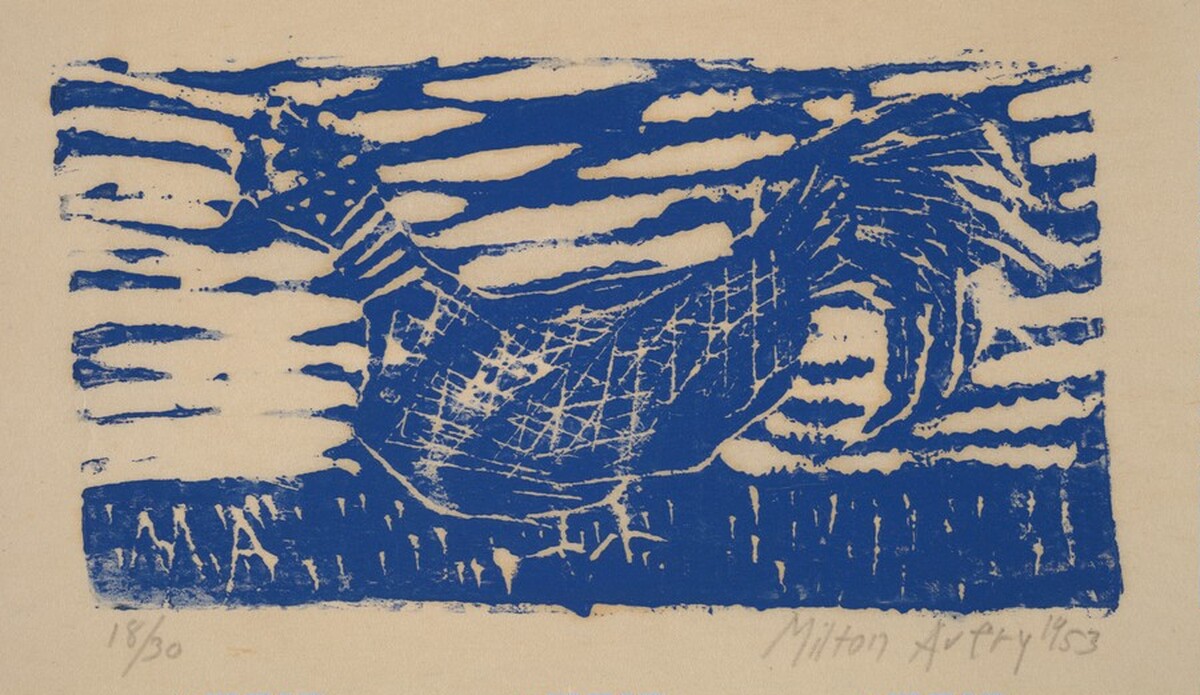 Fancy Bird by Milton Avery