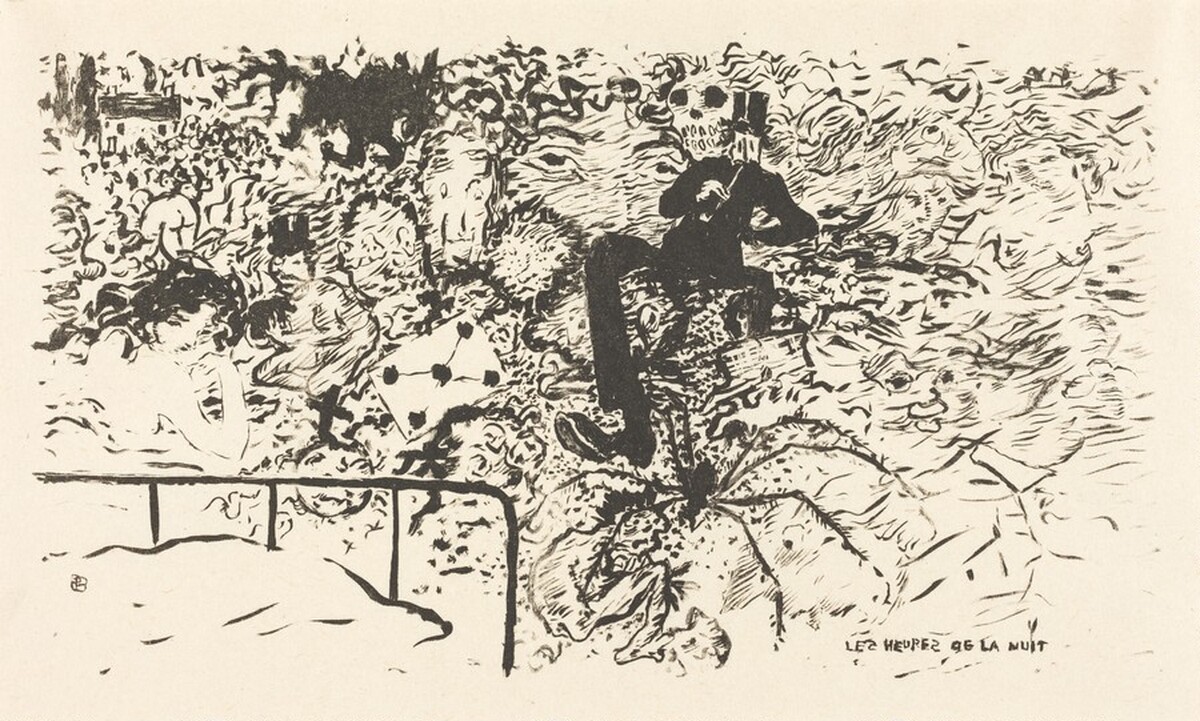 Les Heures de la nuit by Pierre Bonnard
