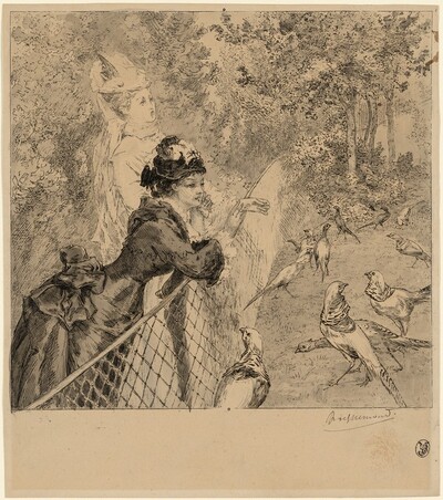Au Jardin d'Acclimatation (In the Zoological Garden)
