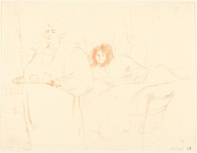 Woman with a Tray (Femme au plateau)