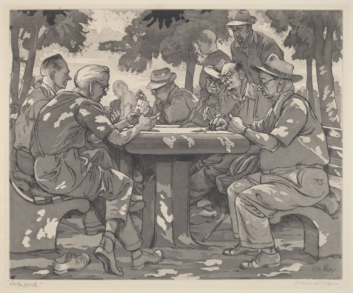 In the Park by William Sharp