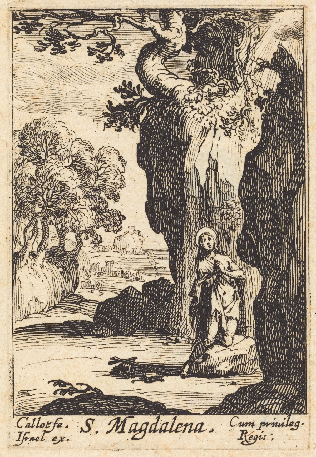 Saint Mary Magdalene by Jacques Callot