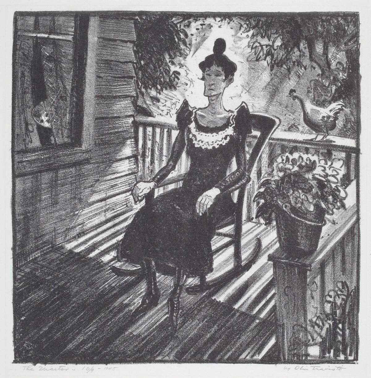 The Visitor by Olin Herman Travis
