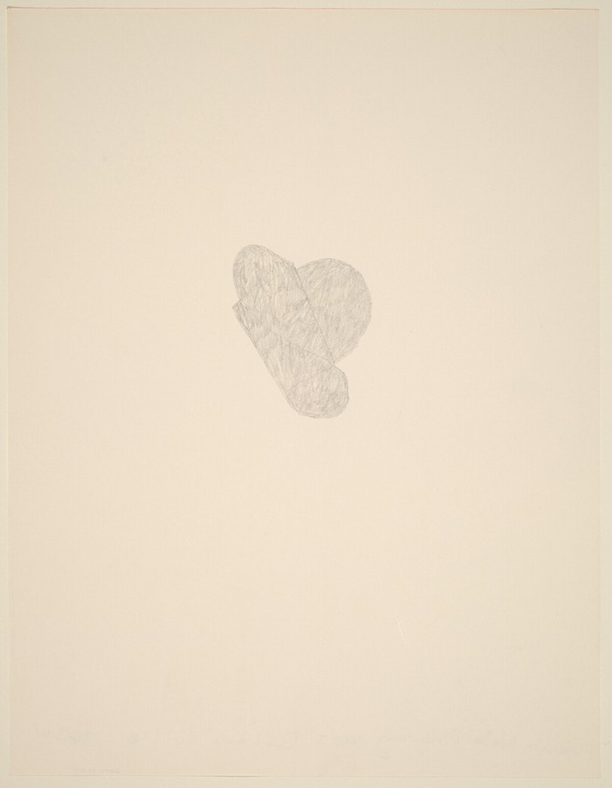 French Hotel Drawing by Richard Tuttle