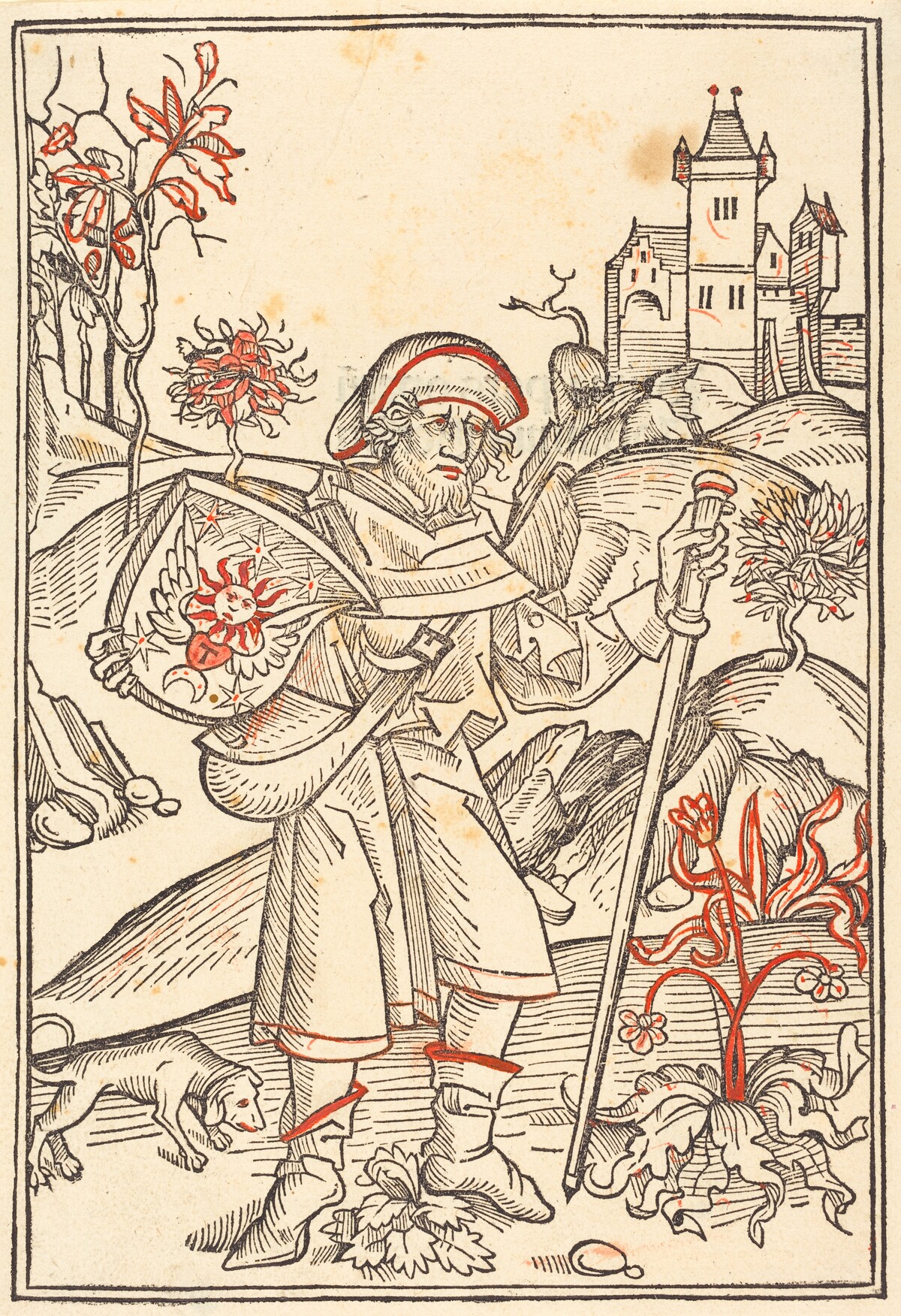 Gerson as Pilgrim by German 15th Century