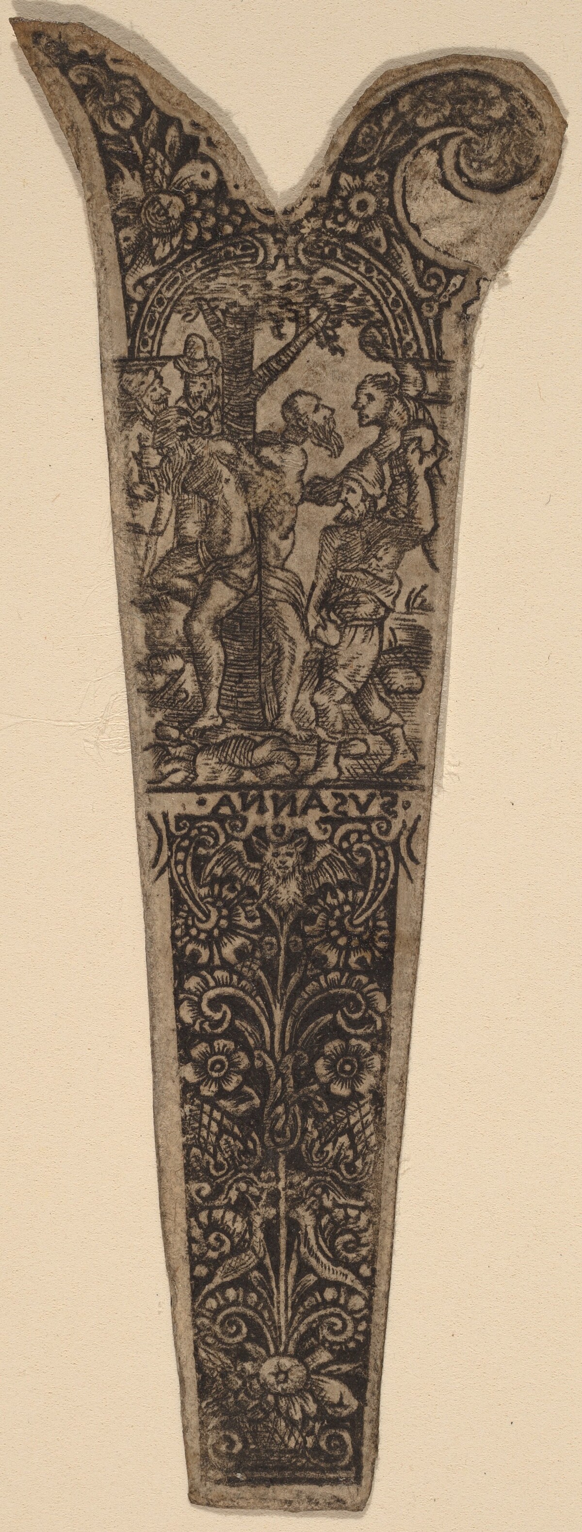 Ornament for Knife Handle by Theodor de Bry