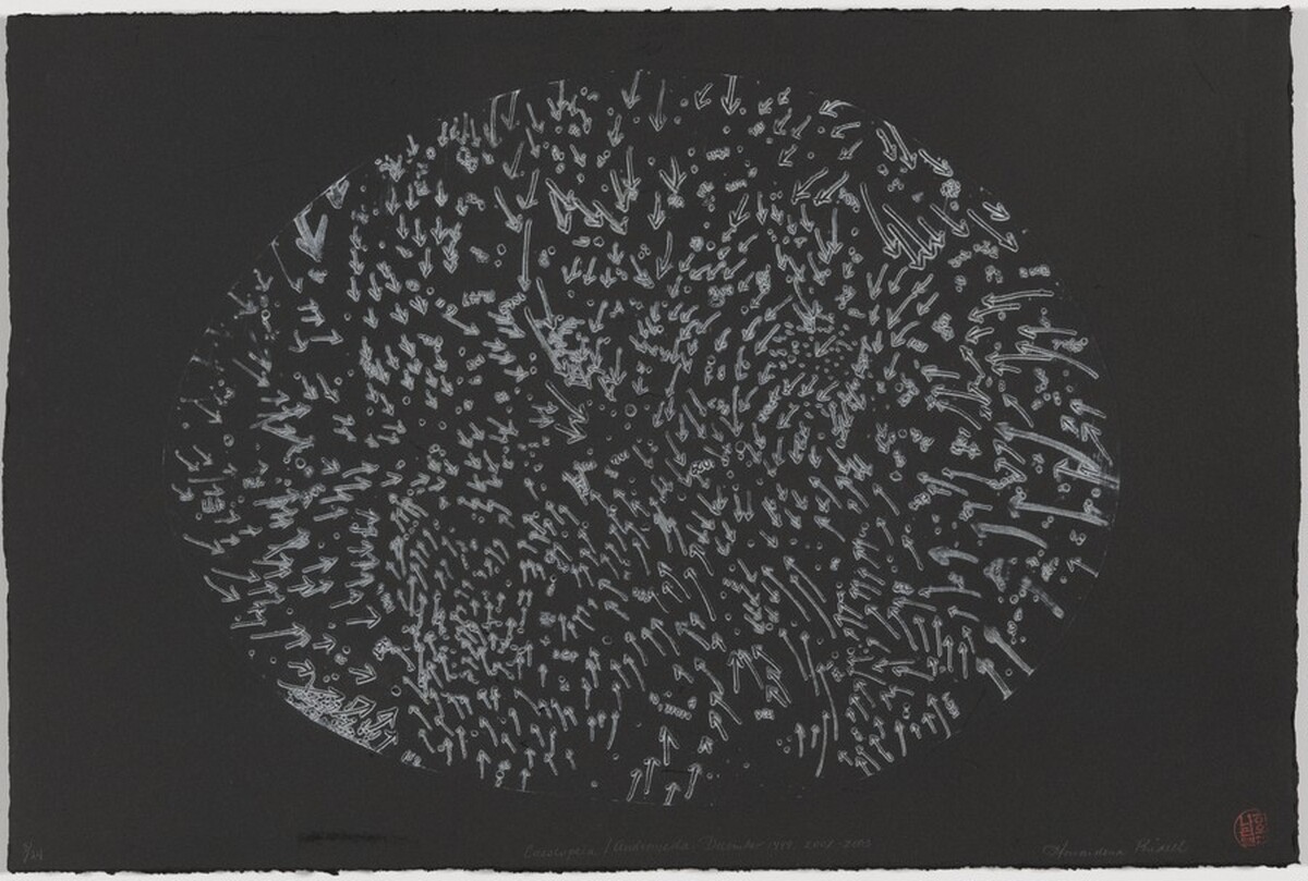 Cassiopeia/Andromeda 1999 by Howardena Pindell