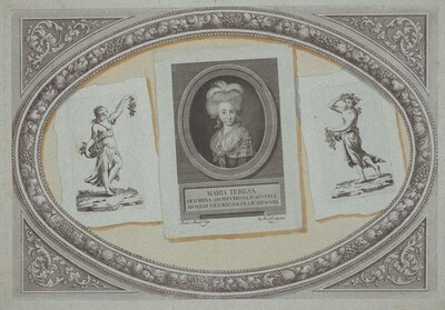 Trompe l'Oeil: Prints with Maria Teresa, Using Original Copperplates
