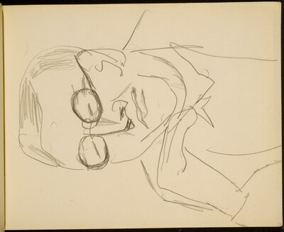 Mann mit Brille (Man Wearing Spectacles) [p. 33]