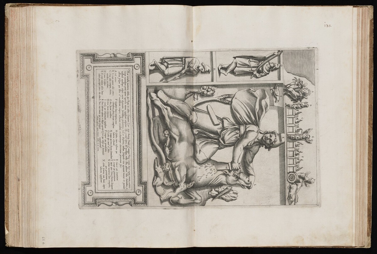 The Mithras Relief by Italian 16th Century, published by Antonio Lafreri