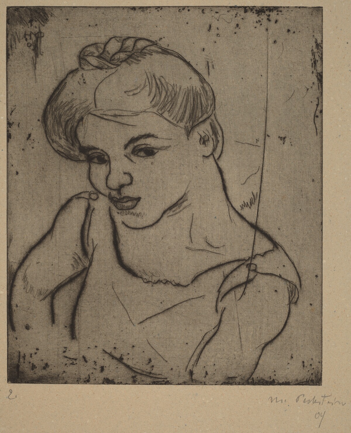 Girl by Max Pechstein