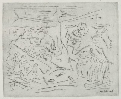 Sea with Figures, No. 2