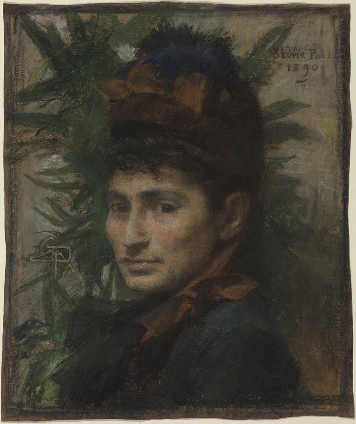 Marguerite Desvallières by Georges-Olivier Desvallières