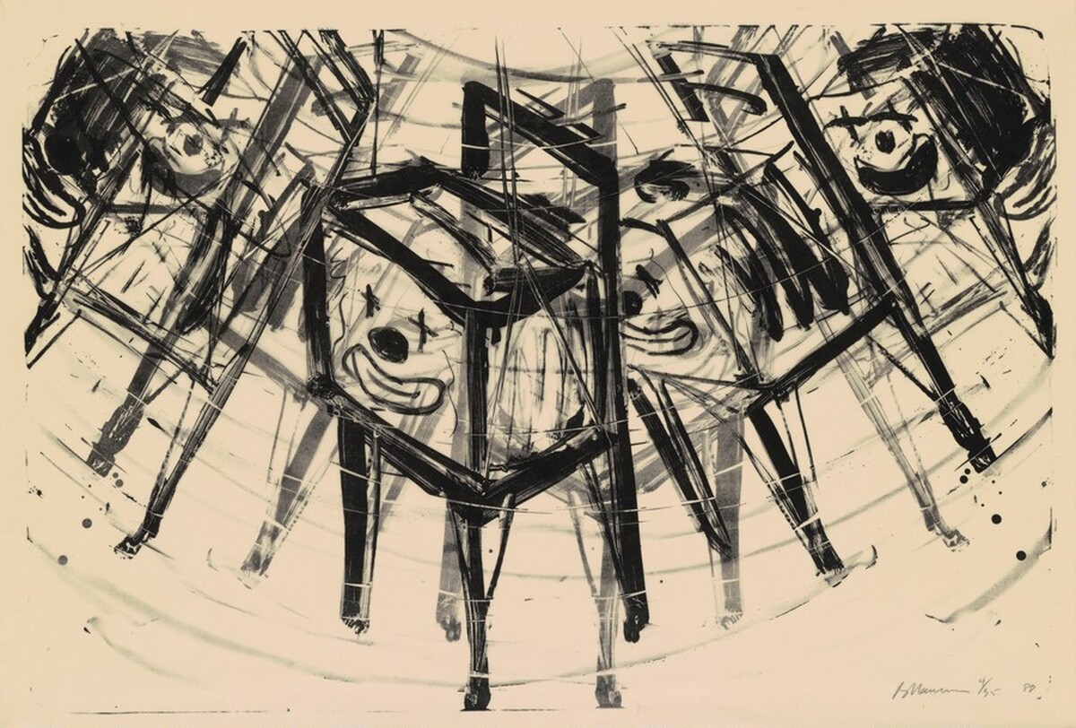 TV Clown by Bruce Nauman