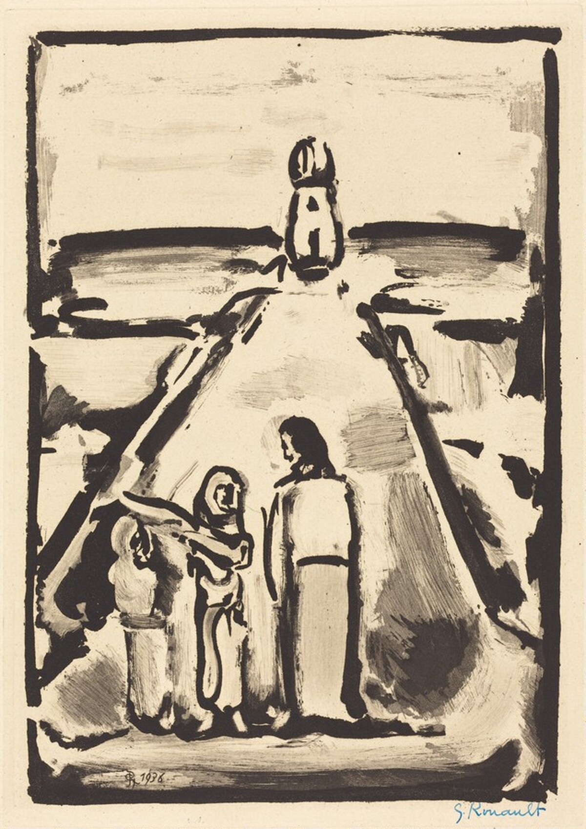 Recontre by Georges Rouault