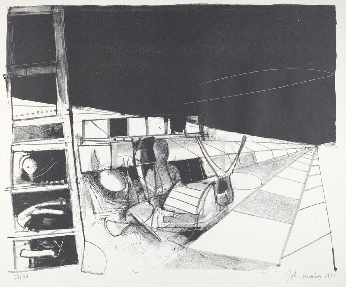 Untitled (Black Horizon) by John Hultberg