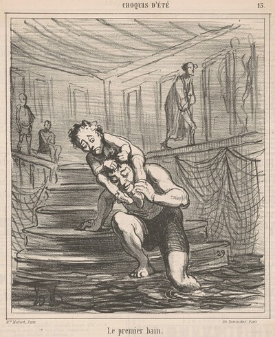 Le premier bain