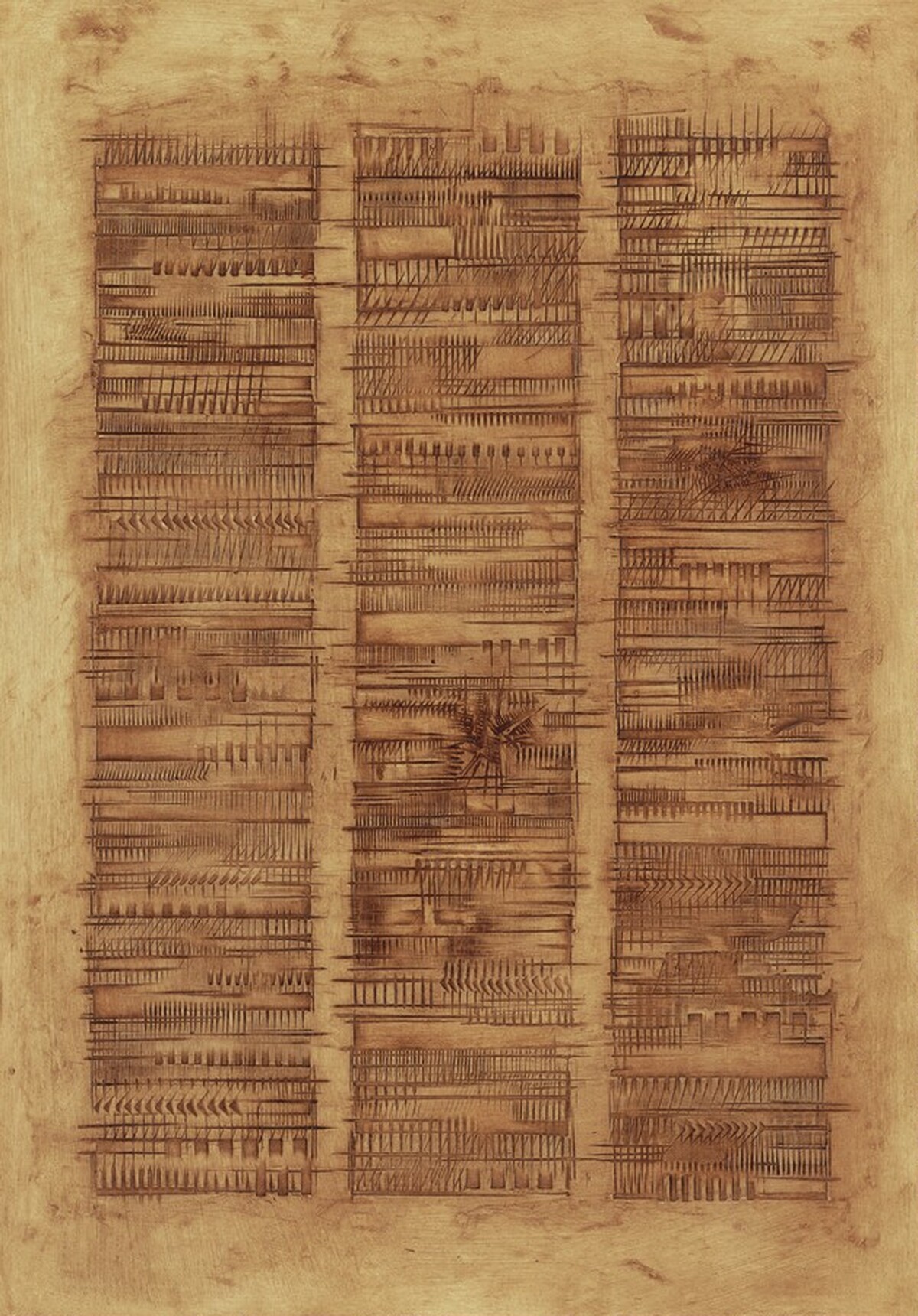 Cronaca 6: Francesco Leonetti by Arnaldo Pomodoro