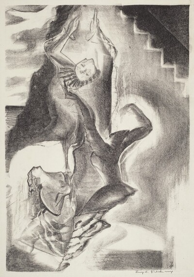 Martha Graham, Fernbach & Charles Weidman in Strauss "Ein Heldenleben" (A Hero's Life)