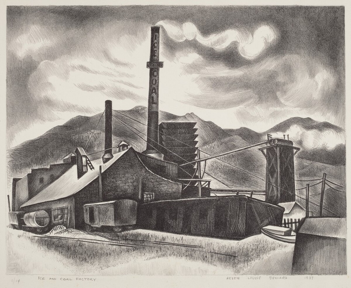 Ice and Coal Factory by Helen Louise Beccard