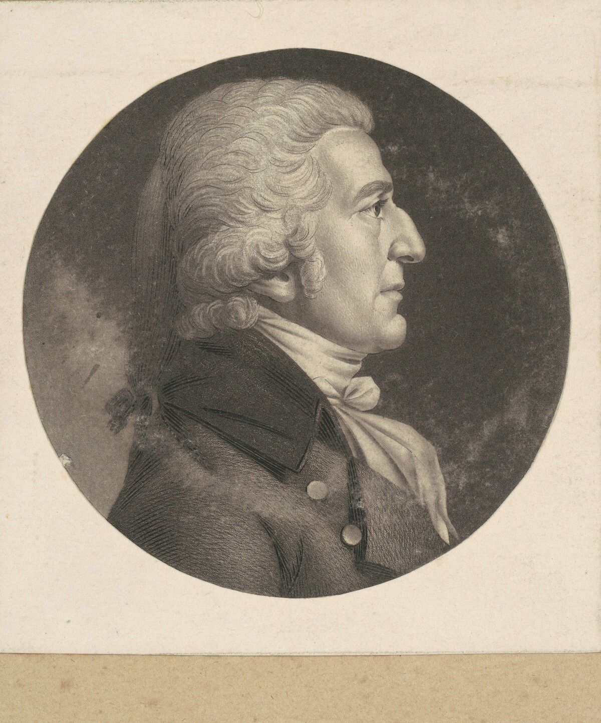 William Barton by Charles B. J. Févret de Saint-Mémin