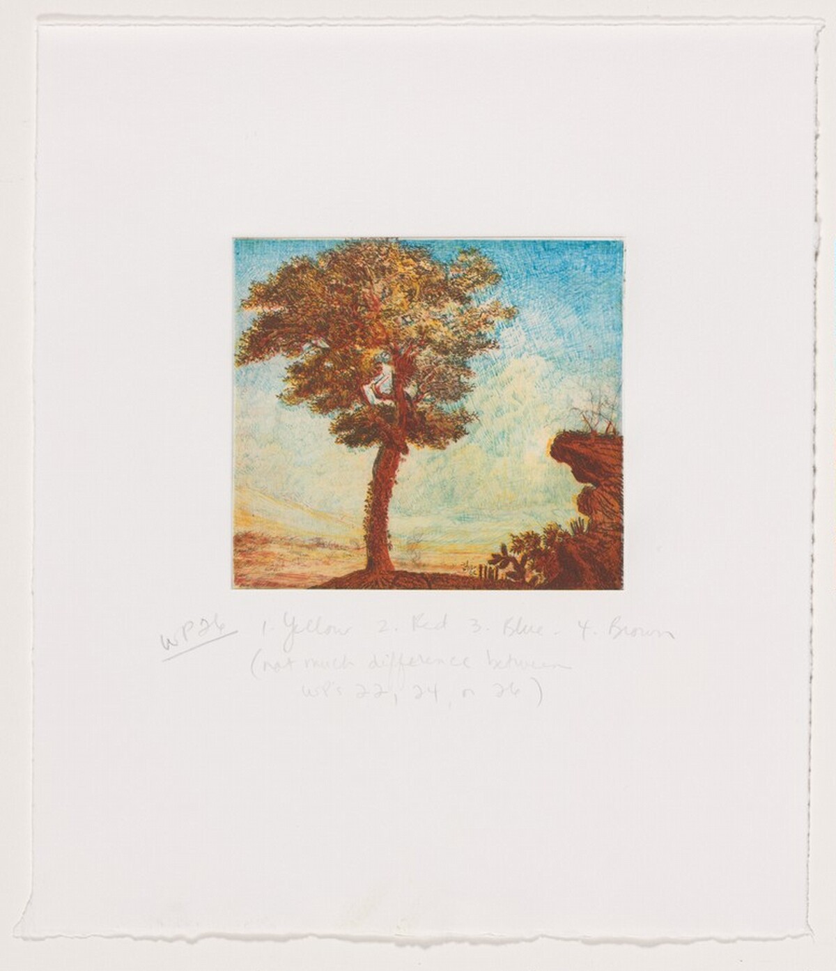 Untitled (#2) [working proof 26] by Joan Nelson