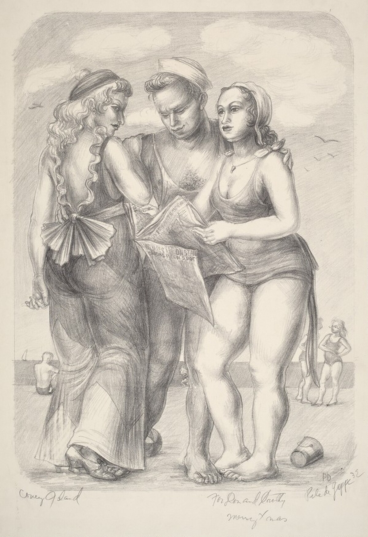 Coney Island by Phyllis (Pele) De Lappe