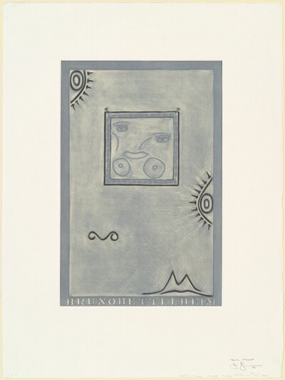 Untitled (White Mezzotint) [trial proof]