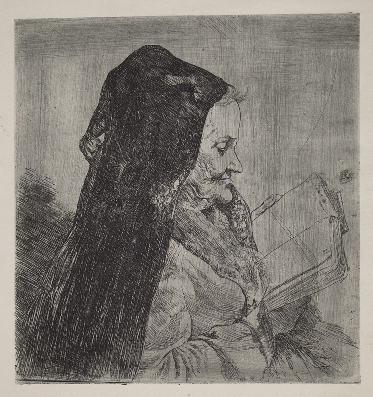 Untitled (Portrait of the Artist's Mother) by Joseph Stella