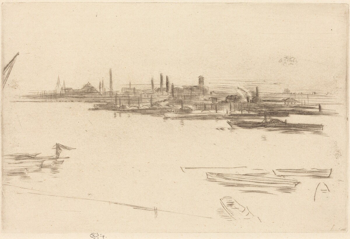 Battersea Morn by James McNeill Whistler