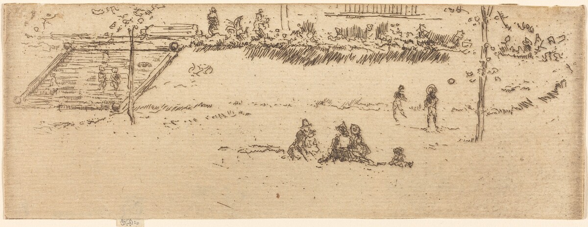 Steps, Gray's Inn by James McNeill Whistler