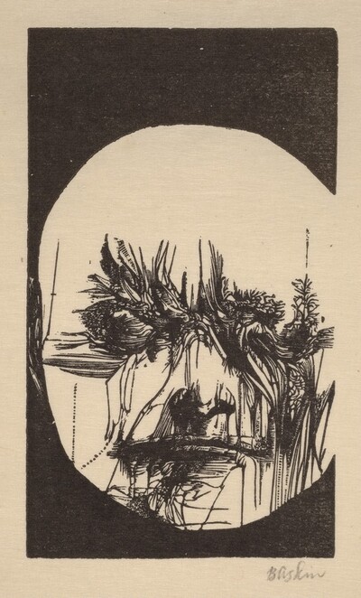 Blake, An Imagined Death Mask