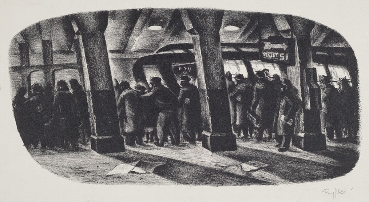 51st Street Subway by Unknown