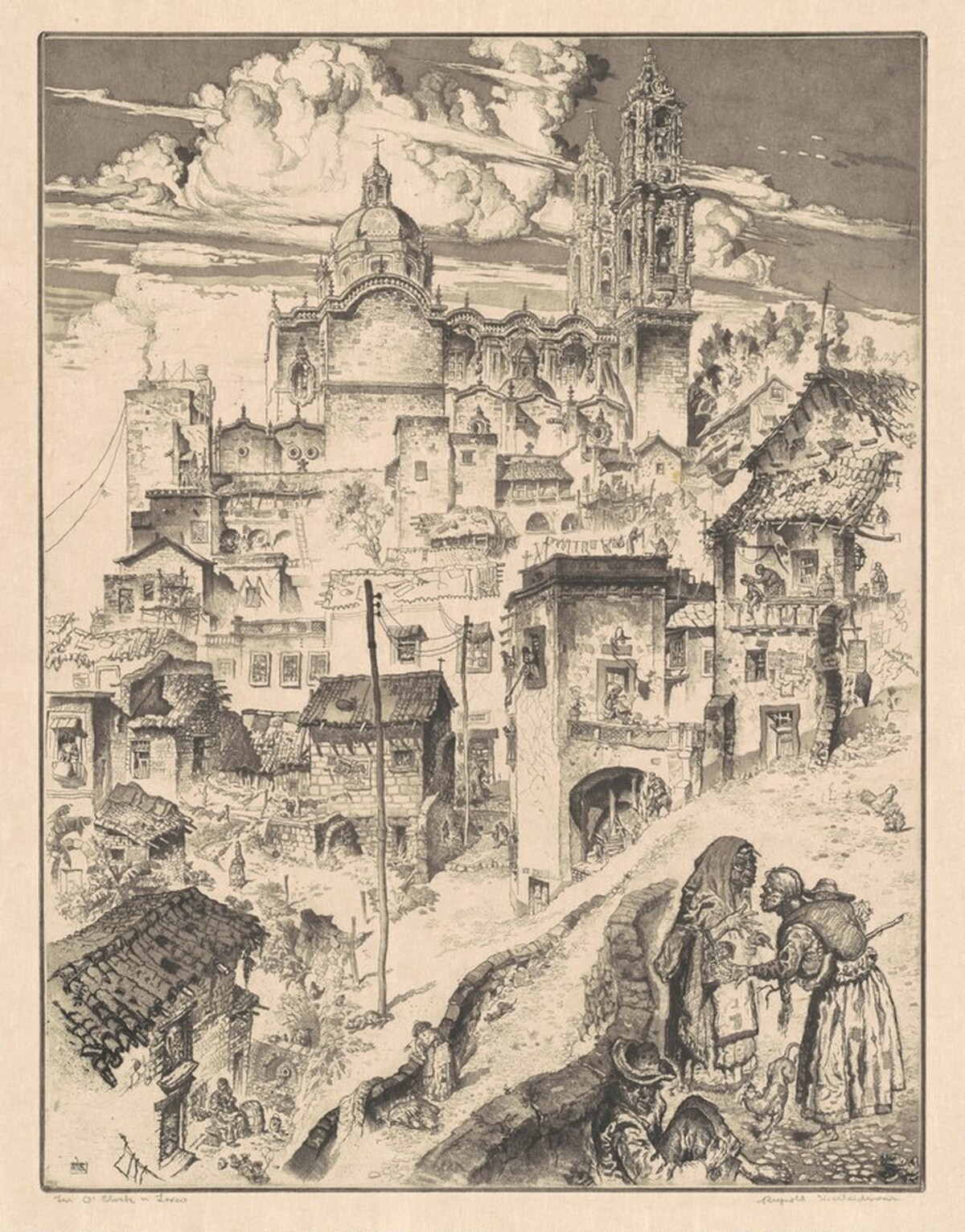 Ten O'Clock in Taxco by Reynold Weidenaar