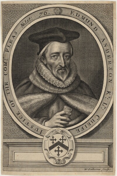 Sir Edmund Anderson, Knt.