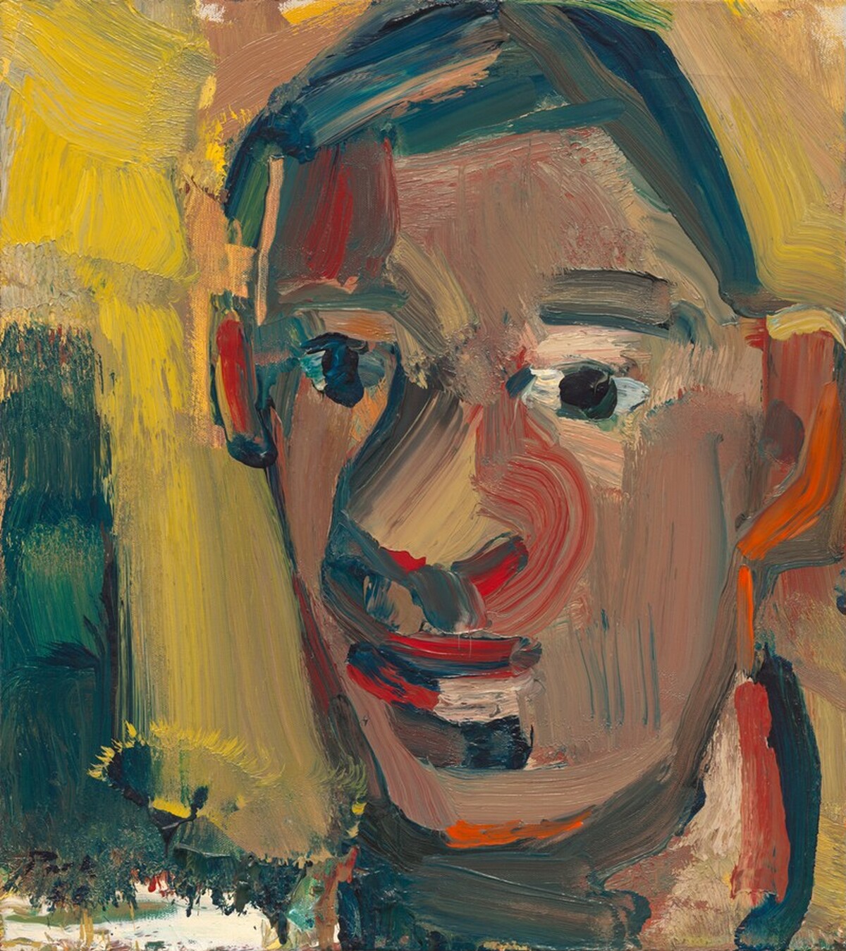 Portrait of Richard Diebenkorn by David Park