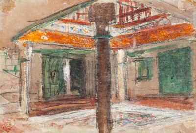 Interior of an Exotic Palace
