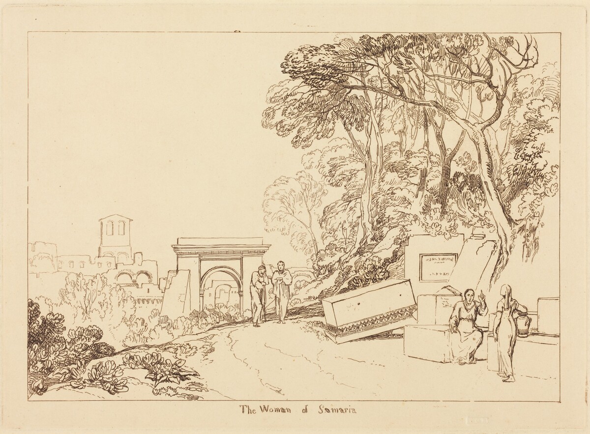 The Woman of Samaria by Joseph Mallord William Turner