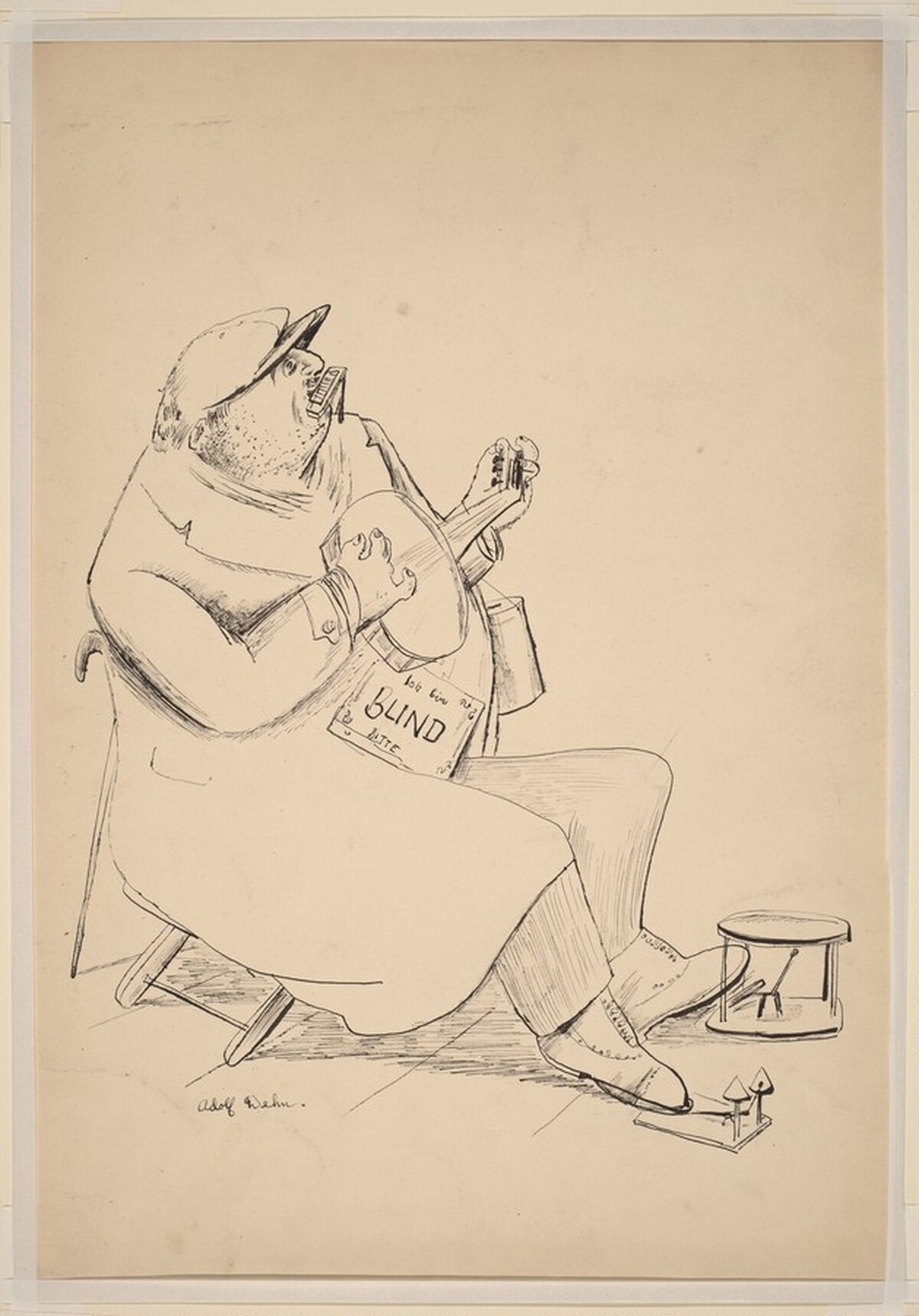 Blind Beggar by Adolf Arthur Dehn