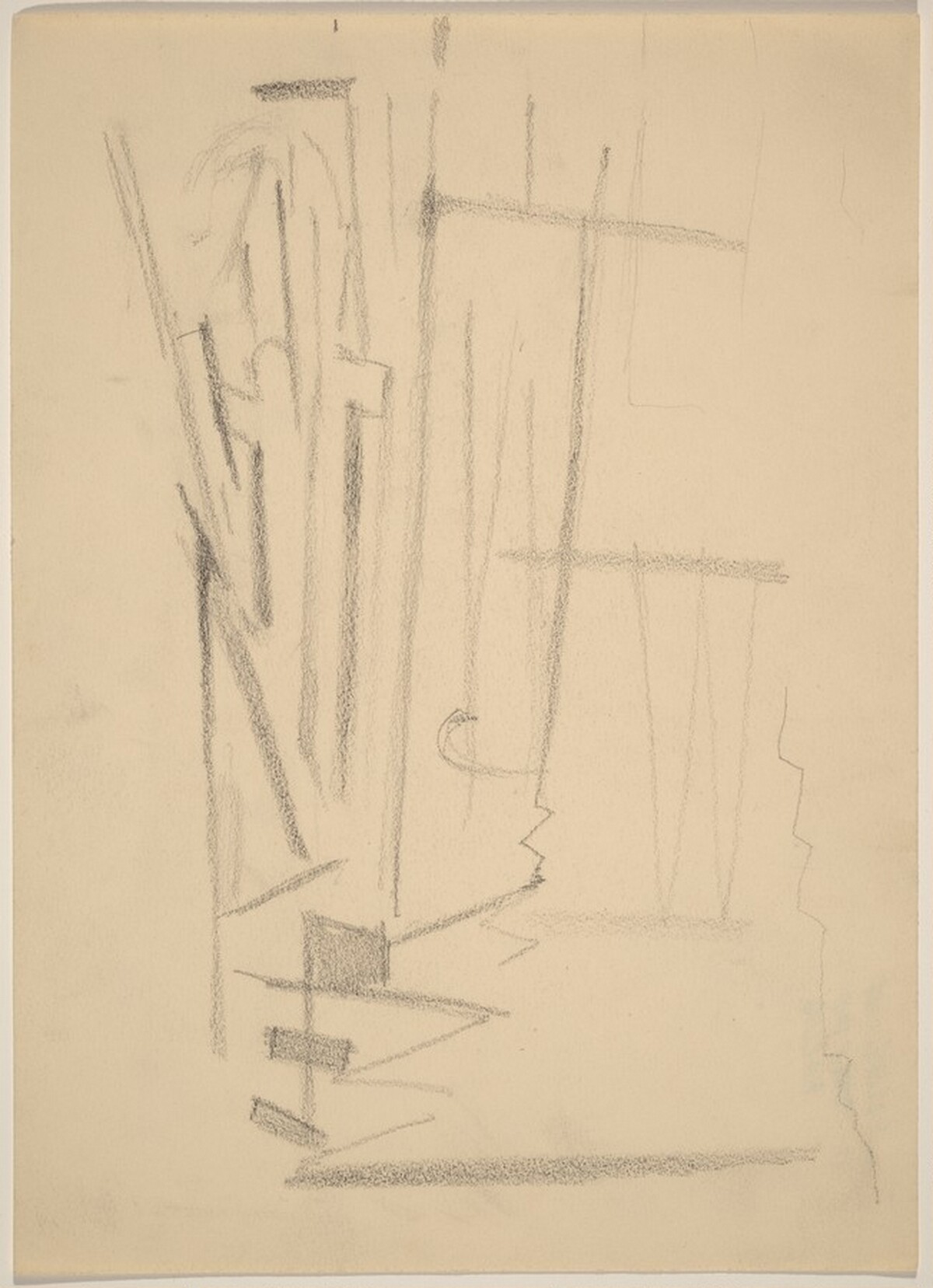 New York City Street Movement Abstractions by John Marin